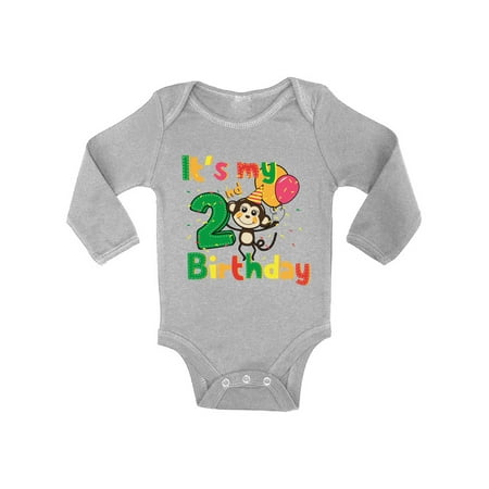 Awkward Styles Monkey One Piece Second Birthday One Piece Baby Bodysuit Monkey Gifts for 2 Year Old Monkey Party Birthday Baby Boy One Piece Top Monkey Baby Girl Bodysuit 2nd Birthday Party for Baby
Awkward Styles Monkey One Piece Second Birthday One Piece Baby Bodysuit Monkey Gifts for 2 Year Old Monkey Party Birthday Baby Boy One Piece Top Monkey Baby Girl Bodysuit 2nd Birthday Party for Baby