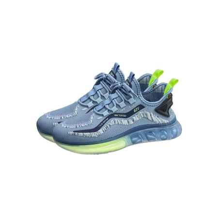 Fangasis Mens Athletic Shoes Breathable Trainers Fitness Workout Sneakers Men Walking Shoe Running Fashion Sport Blue Style A 6
Fangasis Mens Athletic Shoes Breathable Trainers Fitness Workout Sneakers Men Walking Shoe Running Fashion Sport Blue Style A 6
