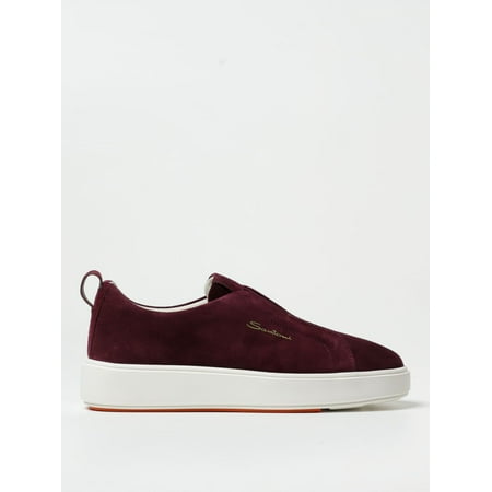 Santoni Sneakers Woman Burgundy Woman