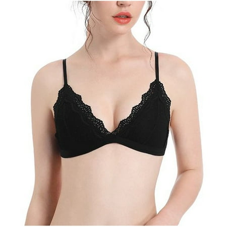 Women Lace Bra Thin Adjustable Straps Bralette Cute Triangle Underwear Soft Comfy Daily Bras with Extenders
Women Lace Bra Thin Adjustable Straps Bralette Cute Triangle Underwear Soft Comfy Daily Bras with Extenders