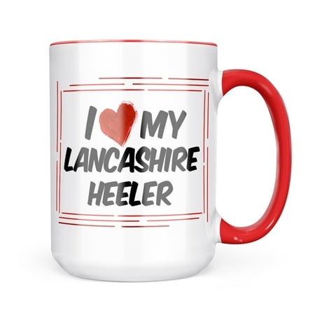 

Neonblond I Love my Lancashire Heeler Dog from England Mug gift for Coffee Tea lovers