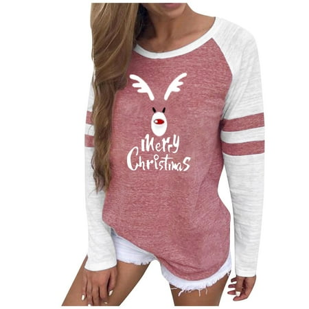 jsaierl Womens Christmas Sweatshirts Long Sleeve Merry Christmas Graphic Top Round Neck Sweatshirt Dressy Casual Pullover Christmas Gifts for Women
jsaierl Womens Christmas Sweatshirts Long Sleeve Merry Christmas Graphic Top Round Neck Sweatshirt Dressy Casual Pullover Christmas Gifts for Women