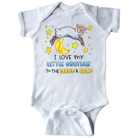 Inktastic I Love my Little Brother to the Moon and Back Cute Sheep Gift Baby Boy or Baby Girl Bodysuit
Inktastic I Love my Little Brother to the Moon and Back Cute Sheep Gift Baby Boy or Baby Girl Bodysuit