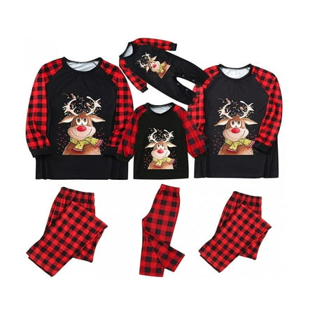 Christmas Family Matching Pajamas Set Black Long Sleeve Printed Tops Pants 2PCS Sleepwear PJs Set
Christmas Family Matching Pajamas Set Black Long Sleeve Printed Tops Pants 2PCS Sleepwear PJs Set