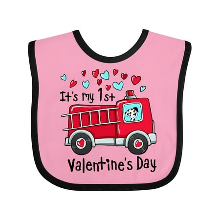 Inktastic It s My 1st Valentine s Day Fire Truck with Cute Dalmatian Gift Baby Boy or Baby Girl Bib
Inktastic It s My 1st Valentine s Day Fire Truck with Cute Dalmatian Gift Baby Boy or Baby Girl Bib