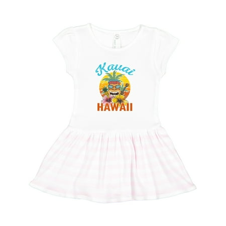 Inktastic Kauai Hawaii Vacation Tiki Gift Toddler Girl Dress