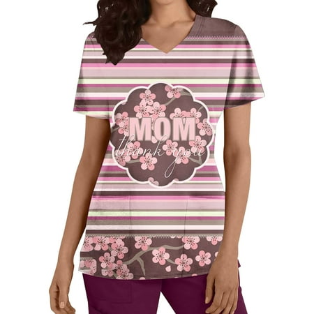 Long Tunic Summer Clothes for Women 2023 Vacation Womens Floral Scrub Shirts Short Sleeve V Neck Tops Loose Comfy Fit Tshirts Lace Tops for Women
Long Tunic Summer Clothes for Women 2023 Vacation Womens Floral Scrub Shirts Short Sleeve V Neck Tops Loose Comfy Fit Tshirts Lace Tops for Women