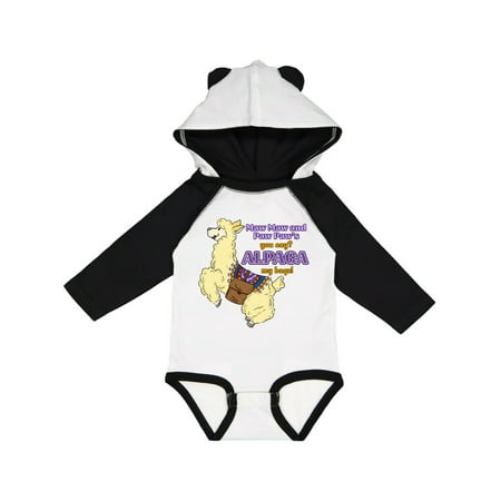 Inktastic Maw Maw and Paw Paw s You Say ALPACA My Bags Gift Baby Boy or Baby Girl Long Sleeve Bodysuit
Inktastic Maw Maw and Paw Paw s You Say ALPACA My Bags Gift Baby Boy or Baby Girl Long Sleeve Bodysuit