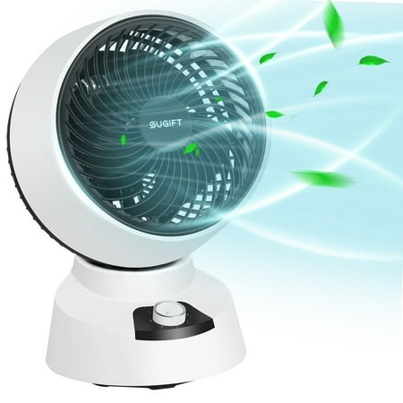 9 Air Circulator Fan Energy Efficient Ultra Quiet 50°Auto Oscillation Fan 3 Speed for Room Office Dorm White
9 Air Circulator Fan Energy Efficient Ultra Quiet 50°Auto Oscillation Fan 3 Speed for Room Office Dorm White