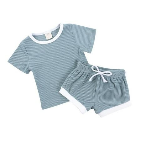 2Pcs Baby Clothes Summer Toddler Infant Girls Boys Clothes Cotton Casual Short Sleeve Tops T-shirt+Shorts Baby Outfit Set
2Pcs Baby Clothes Summer Toddler Infant Girls Boys Clothes Cotton Casual Short Sleeve Tops T-shirt+Shorts Baby Outfit Set
