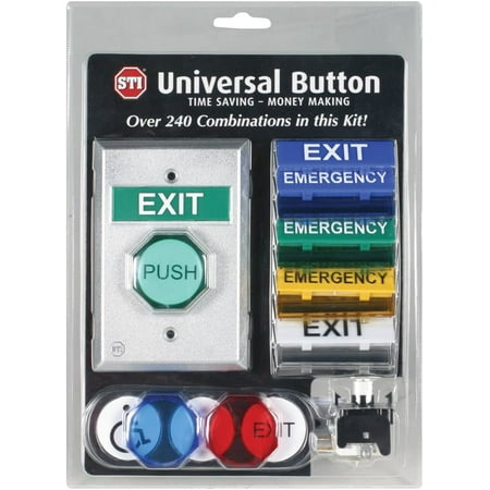 Safety Technology International Inc. UB-1 Universal Button Momentary Illuminated LED Push Button Ready to Assemble Out of Box
Safety Technology International Inc. UB-1 Universal Button Momentary Illuminated LED Push Button Ready to Assemble Out of Box