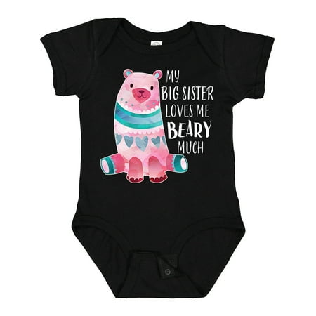 Inktastic My Big Sister Loves Me Beary Much with Cute Bear Gift Baby Boy or Baby Girl Bodysuit
Inktastic My Big Sister Loves Me Beary Much with Cute Bear Gift Baby Boy or Baby Girl Bodysuit
