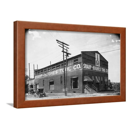 Hughes Tool Company Owned by Howard Hughes Framed Print Wall Art