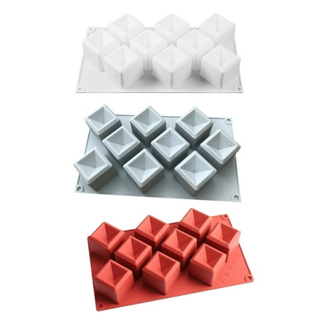 ZPAQI Cake Mousse Mold Food Grade Silicone Forms for Baking 9 Cavity Cake Mold
ZPAQI Cake Mousse Mold Food Grade Silicone Forms for Baking 9 Cavity Cake Mold