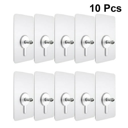 10Pcs Screw Stickers Wall Picture Hook Punch-free Drywall Picture Hanging Kit
10Pcs Screw Stickers Wall Picture Hook Punch-free Drywall Picture Hanging Kit