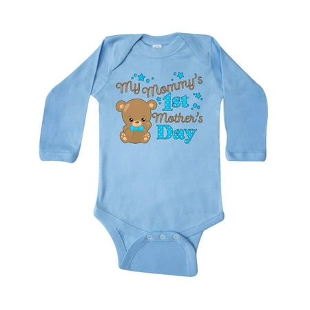 Inktastic Mommys 1st Mothers Day-cute baby bear Gift Baby Boy or Baby Girl Long Sleeve Bodysuit
Inktastic Mommys 1st Mothers Day-cute baby bear Gift Baby Boy or Baby Girl Long Sleeve Bodysuit