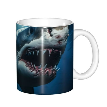 Zeuib 3D Realistic Shark Ceramic Coffee Mug with Large Handle,Modern Reactive Glaze Dishwasher & Microwave Safe – Perfect for Home Office Café Gift-Ready
Zeuib 3D Realistic Shark Ceramic Coffee Mug with Large Handle,Modern Reactive Glaze Dishwasher & Microwave Safe – Perfect for Home Office Café Gift-Ready