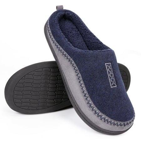 HomeTop Men s Cozy Fuzzy Wool Fleece Memory Foam Slippers Slip On House Shoes Indoor Outdoor
HomeTop Men s Cozy Fuzzy Wool Fleece Memory Foam Slippers Slip On House Shoes Indoor Outdoor