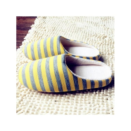 SUPERHOMUSE Women Man Striped Indoor Slippers Unisex Women House Shoes Non-Slip Warm Cotton Slippers Floor Slippers
SUPERHOMUSE Women Man Striped Indoor Slippers Unisex Women House Shoes Non-Slip Warm Cotton Slippers Floor Slippers