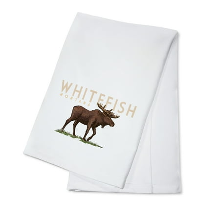 Whitefish Montana Bull Moose Icon (100% Cotton Tea Towel Decorative Hand Towel Kitchen and Home)
Whitefish Montana Bull Moose Icon (100% Cotton Tea Towel Decorative Hand Towel Kitchen and Home)