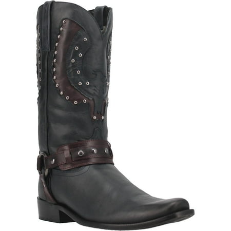 Men s Dingo War Eagle Leather Boots Navy