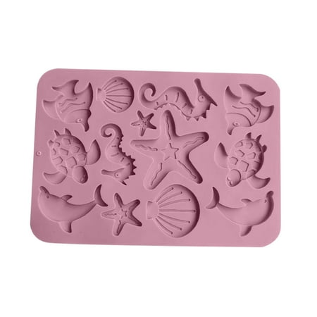 LIJCC Cake Chocolate Mold Silica Gel Cake Baking Decoration Biological Silicone Sea Star Shaped Baking Tools
LIJCC Cake Chocolate Mold Silica Gel Cake Baking Decoration Biological Silicone Sea Star Shaped Baking Tools