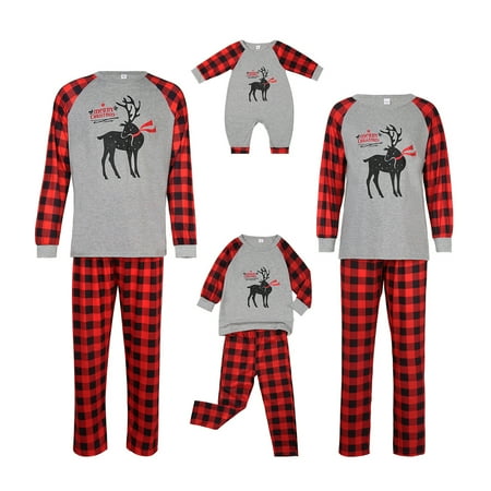 FOCUSNORM Family Matching Christmas Pajamas Red Plaid TopsPants Loungewear Sleepwear Outfits
FOCUSNORM Family Matching Christmas Pajamas Red Plaid TopsPants Loungewear Sleepwear Outfits