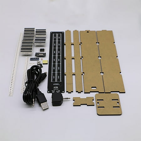 AS60 VU Meter 7 Modes 60 Segment Dual Channel Audio Level Indicator LED Display