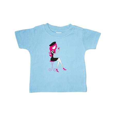 Inktastic French Girl Fashion Girl Pink Hair High Heels Gift Baby Girl T-Shirt
Inktastic French Girl Fashion Girl Pink Hair High Heels Gift Baby Girl T-Shirt