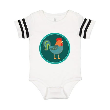 Inktastic Rooster Chicken Farmer Gift Baby Boy or Baby Girl Bodysuit
