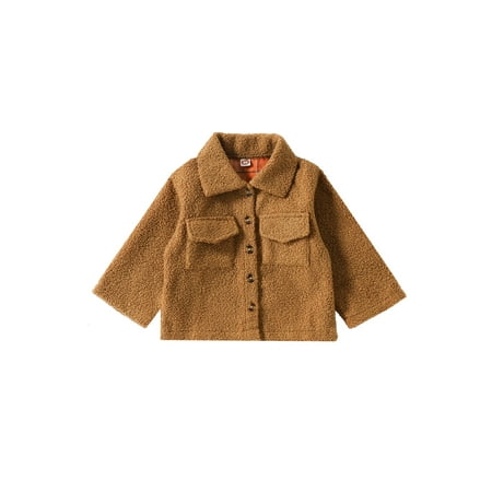 Jxzom Toddler Kids Boys Winter Coat Lapel Long Sleeve Jacket with Buttons Pockets Outwear Cardigan
Jxzom Toddler Kids Boys Winter Coat Lapel Long Sleeve Jacket with Buttons Pockets Outwear Cardigan
