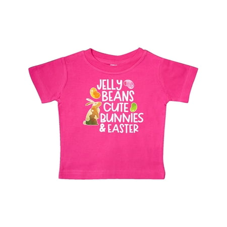 Inktastic Jelly Beans Cute Bunnies and Easter Gift Baby Boy or Baby Girl T-Shirt