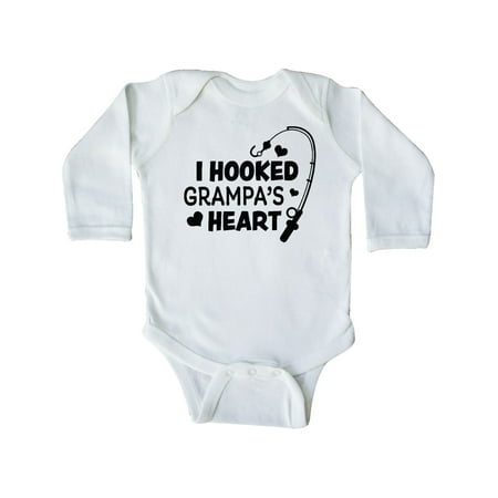 Inktastic I Hooked Grampa s Heart with Fishing Rod Gift Baby Boy or Baby Girl Long Sleeve Bodysuit
Inktastic I Hooked Grampa s Heart with Fishing Rod Gift Baby Boy or Baby Girl Long Sleeve Bodysuit