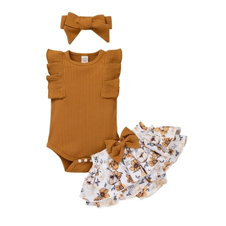 Youmylove Infant Girls Sleeveless Ribbed Romper Bodysuits Ruffles Floral Printed Shorts Headbands Newborn Outfits Baby Summer Autumn Clothing
Youmylove Infant Girls Sleeveless Ribbed Romper Bodysuits Ruffles Floral Printed Shorts Headbands Newborn Outfits Baby Summer Autumn Clothing