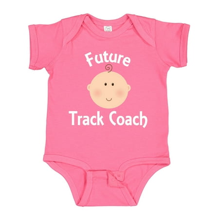 Inktastic Future Track Coach Occupation Gift Baby Boy or Baby Girl Bodysuit