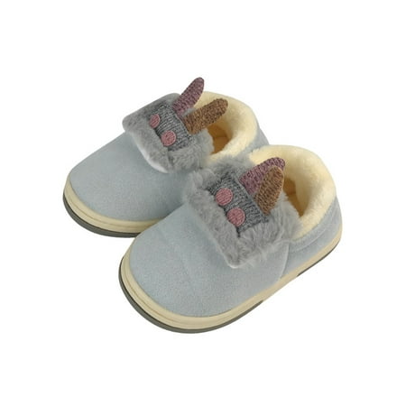 Daeful Girls Slippers Slip On Plush Slipper Fluffy Home Shoes Anti-Slip Casual House Shoe Winter Warm Flats Gray Style H 6C
Daeful Girls Slippers Slip On Plush Slipper Fluffy Home Shoes Anti-Slip Casual House Shoe Winter Warm Flats Gray Style H 6C