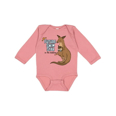 Inktastic Future Swim Star In The Making Kangaroo Gift Baby Boy or Baby Girl Long Sleeve Bodysuit
Inktastic Future Swim Star In The Making Kangaroo Gift Baby Boy or Baby Girl Long Sleeve Bodysuit