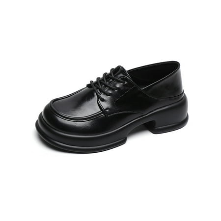 Avamo Women Oxfords Non Slip Dress Shoe Comfort Leather Shoes Ladies Loafers Womens Vintage Lace Up Black 7
Avamo Women Oxfords Non Slip Dress Shoe Comfort Leather Shoes Ladies Loafers Womens Vintage Lace Up Black 7