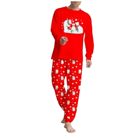 DNDKILG Christmas Family Pajamas Matching Pajamas Holiday Sleepwear Sleepwear Parent-Child Pjs Red S
DNDKILG Christmas Family Pajamas Matching Pajamas Holiday Sleepwear Sleepwear Parent-Child Pjs Red S