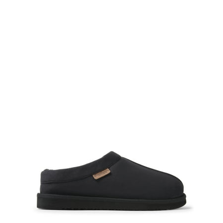 Dearfoams Cozy Comfort Men s High Vamp Microsuede Clog Slippers