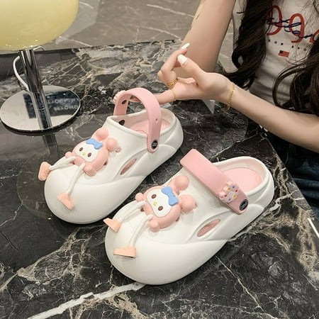 Cave Shoes Cute Cartoon Women Sandals and Slippers Platform Hollow Strawberry Bear Beach Sandals Women
Cave Shoes Cute Cartoon Women Sandals and Slippers Platform Hollow Strawberry Bear Beach Sandals Women