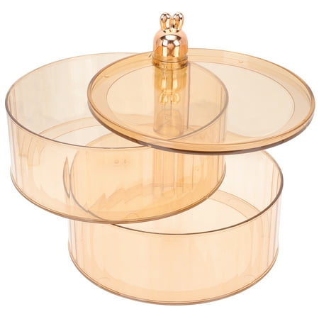 Hemoton Multi-functional Snacks Display Plate Multi-layer Dry Fruit Holder Rotatable Dessert Plate
Hemoton Multi-functional Snacks Display Plate Multi-layer Dry Fruit Holder Rotatable Dessert Plate