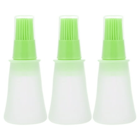 HEMOTON 3Pcs Silicone Oil Bottle Brush Portable Oil Brush Bottle Pastry Brush Kitchen Supplies
HEMOTON 3Pcs Silicone Oil Bottle Brush Portable Oil Brush Bottle Pastry Brush Kitchen Supplies