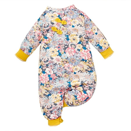 Newborn Baby Girl Clothes Infant Girl Outfits Long Sleeve Romper Floral Print One Piece Jumpsuit Clothing Yellow 9-12 Months
Newborn Baby Girl Clothes Infant Girl Outfits Long Sleeve Romper Floral Print One Piece Jumpsuit Clothing Yellow 9-12 Months