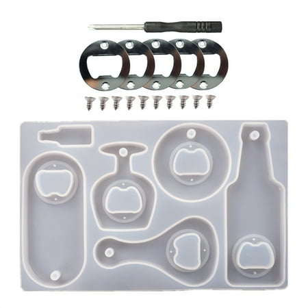 Moocorvic Clearance Corkscrew DIY Crystal Resin Epoxy Silicone Mold Beer Spanner Bottle Opener
Moocorvic Clearance Corkscrew DIY Crystal Resin Epoxy Silicone Mold Beer Spanner Bottle Opener