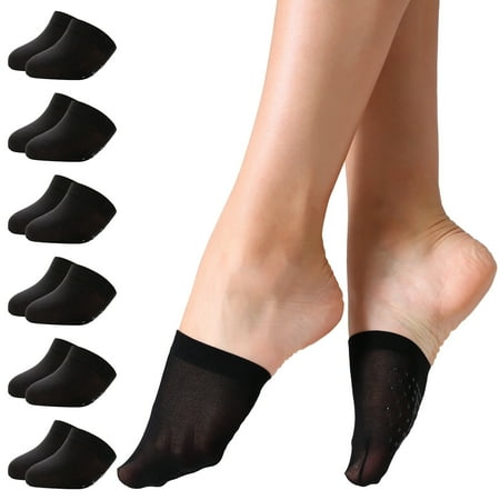 Manzi 6 Pairs Women Half Toe Topper Socks No Slip Toe No Show Liner Socks for Heels
Manzi 6 Pairs Women Half Toe Topper Socks No Slip Toe No Show Liner Socks for Heels