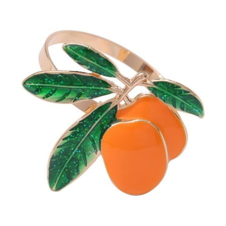 Yubnlvae Holiday Part Napkin Ring Beautiful Decorative Napkin Ring Alloy Napkin Buckle Table Decoration
Yubnlvae Holiday Part Napkin Ring Beautiful Decorative Napkin Ring Alloy Napkin Buckle Table Decoration