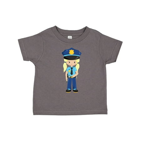 Inktastic Cute Girl Police Girl Blonde Hair Police Uniform Gift Toddler Toddler Girl T-Shirt
Inktastic Cute Girl Police Girl Blonde Hair Police Uniform Gift Toddler Toddler Girl T-Shirt
