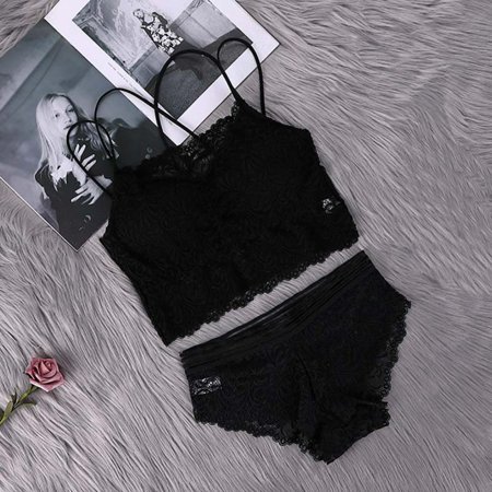 Promotion Clearance Explosion Sexy Ladies Lingerie Padded Bra Set Lace Transparent Wire Free Wrapped Chest Bra Intimates Underwear Set Black
Promotion Clearance Explosion Sexy Ladies Lingerie Padded Bra Set Lace Transparent Wire Free Wrapped Chest Bra Intimates Underwear Set Black