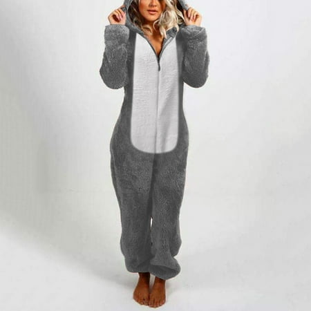 Gyouwnll Sweatshirt For Women Hoodie Hanes Women Long Sleeve Hooded Jumpsuit Pajamas Casual Winter Warm Rompe Sleepwear Coat Jacket Overcoats Outerwear
Gyouwnll Sweatshirt For Women Hoodie Hanes Women Long Sleeve Hooded Jumpsuit Pajamas Casual Winter Warm Rompe Sleepwear Coat Jacket Overcoats Outerwear